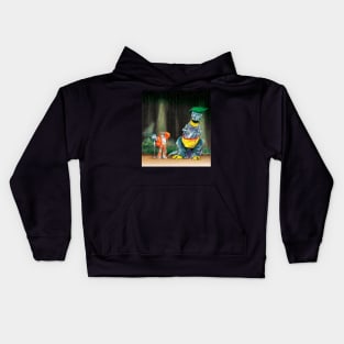 my neighbour the dinobot Kids Hoodie